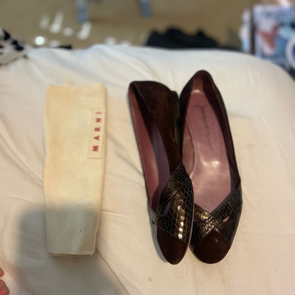 Jean Michel cazabat pumps. Slightly worn. Size 9 - Picture 2 of 2